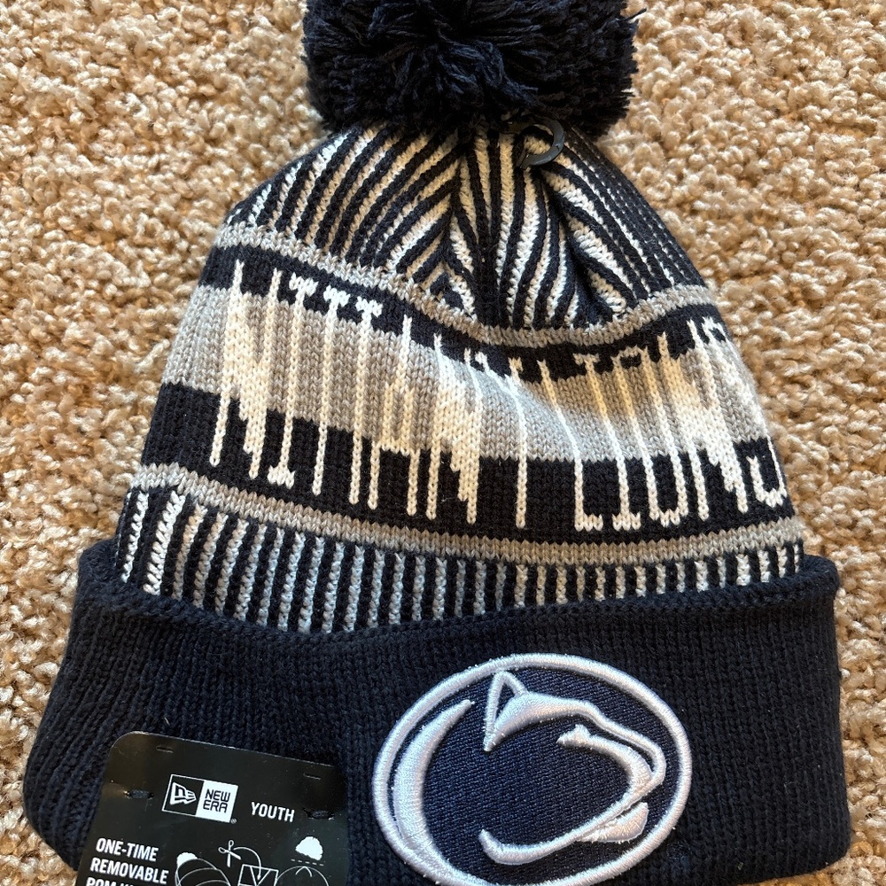 Youth Penn State Winter Hat
